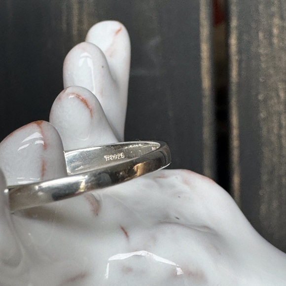 Pretty In Pink Opal & Tourmaline Ring 925SS—NWOT - Picture 6 of 7